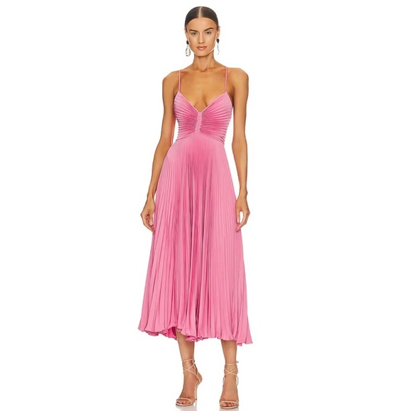 ALC Aries/Gemini Dress in Pink. - Picture 1 of 10